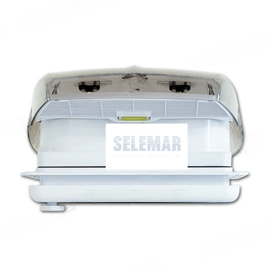 CLARABOYA EXTRAFAN TRANSPARENTE 40X40CM CON VENTILADOR/MOSQUITERA/OSCURECEDOR (REF. AER503) - Imagen 3