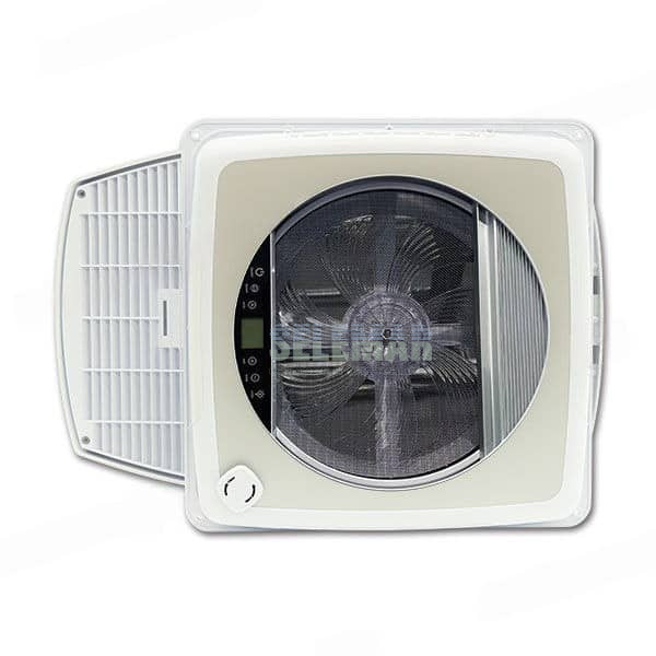 CLARABOYA EXTRAFAN TRANSPARENTE 40X40CM CON VENTILADOR/MOSQUITERA/OSCURECEDOR (REF. AER503) - Imagen 5