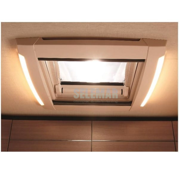 CLARABOYA MPK VISION STAR L PRO CON LEDS 70X50CM CON MOSQUITERA/OSCURECEDOR (REF. 7503PLW) - Imagen 2